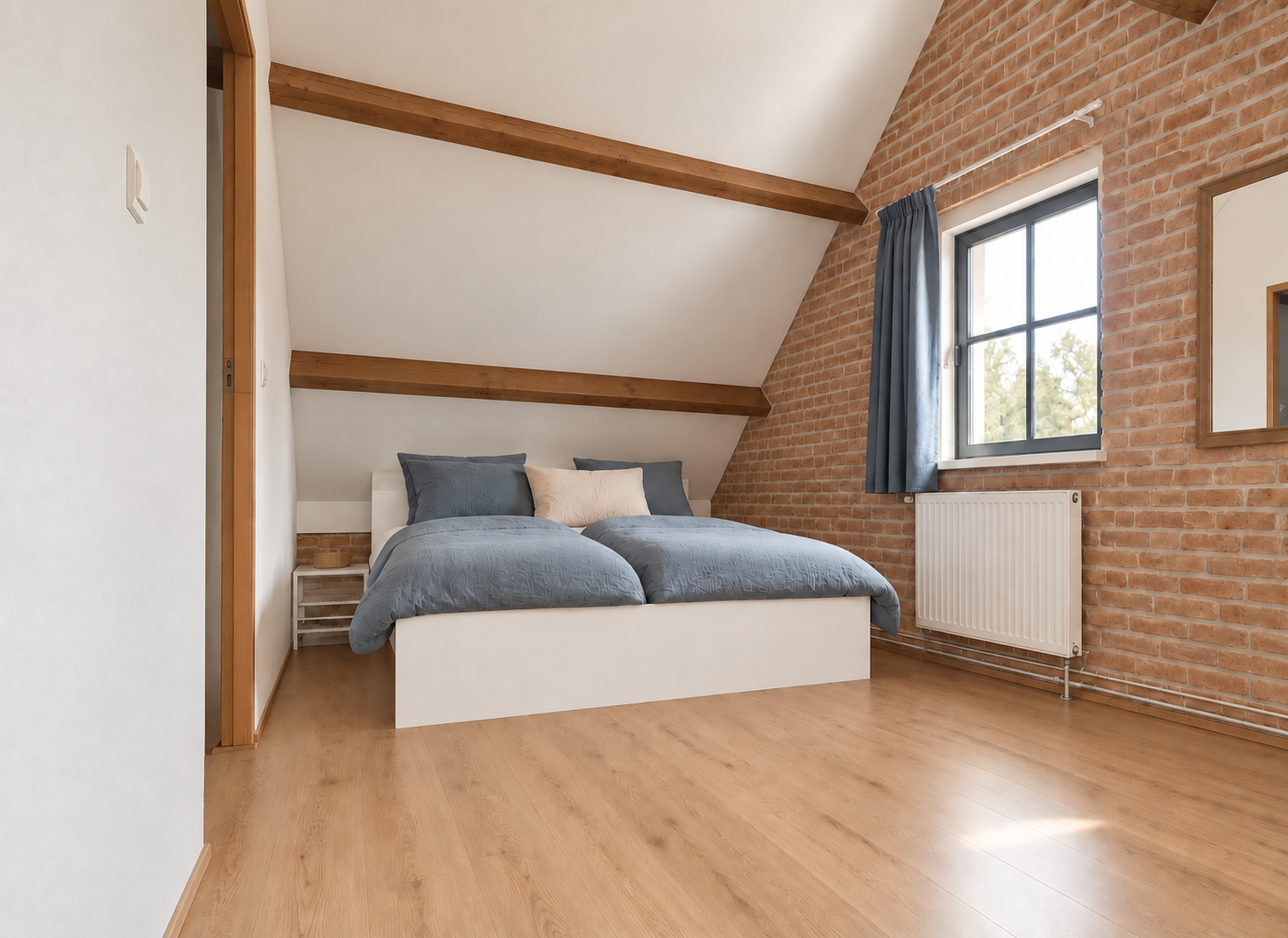 Slaapkamer Schouwshuisje